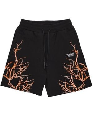 PHOBIA ARCHIVE Casual Shorts - Black