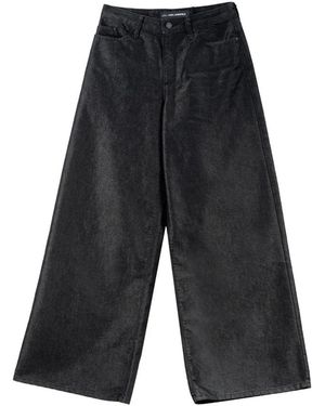 KARL LAGERFELD Wide Jeans - Black