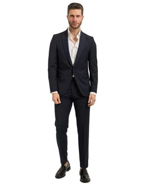 MULISH Single Breasted Suits - Black