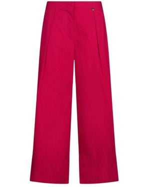 Liu Jo Wide Trousers - Rosso