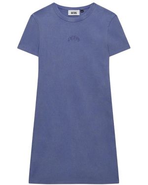 Gcds Short Dresses - Blue