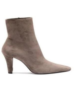 Saint Laurent Heeled Boots - Grey