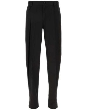 Dolce & Gabbana Tapered Trousers - Black