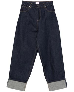 Loverboy by Charles Jeffrey Blaue Klassische Baumwolljeans