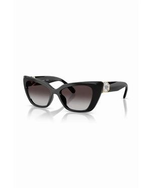 Swarovski Cat-Eye Sonnenbrille Sk6047 - Schwarz