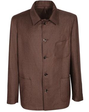 Dell'Oglio Light Jackets - Brown