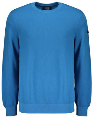 Paul & Shark Round-Neck Knitwear - Blue