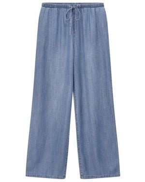 Bella Dahl Wijde Broeken - Blauw