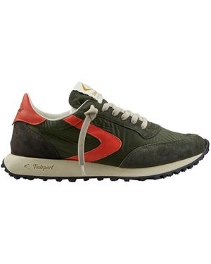 Valsport 1920 Handgemachte Grüne Low Top Sneakers