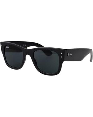 Ray-Ban Sonnenbrille Quadratischer Rahmen Uv-Schutz - Schwarz