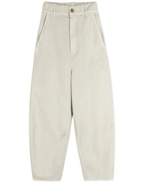 Alysi Loose Fit Jeans - White