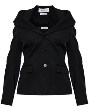 McQueen Jassen ,Zwart ,Wol Wolblazer