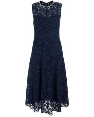 Plain Party Dresses - Azul