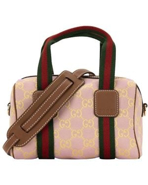 Gucci Tassen ,Roze ,Leer Mini Schoudertas - Bruin