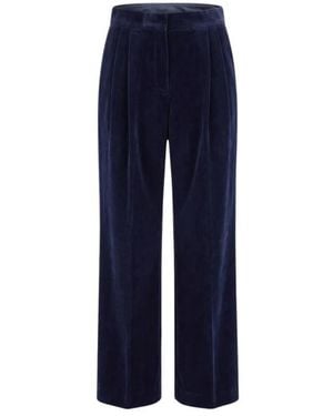 Jil Sander Cropped Broeken - Blauw