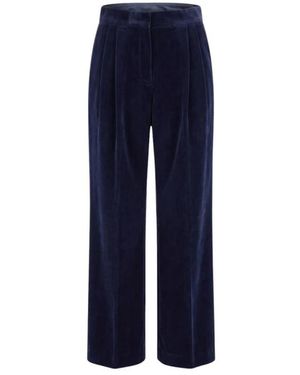 Jil Sander Cropped Trousers - Blue