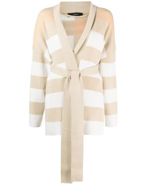 JOSEPH Truien & Vesten ,Katoen Kasjmier Katoen Casual Vest - Naturel