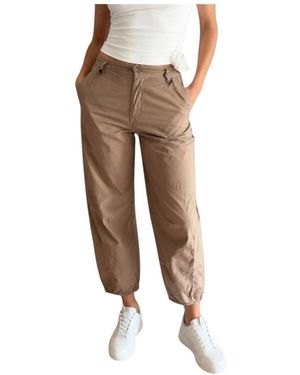 Please Tapered Trousers - Brown