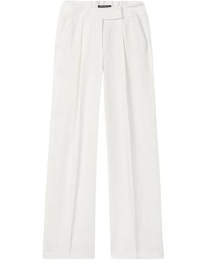 Luisa Cerano Wide Trousers - White