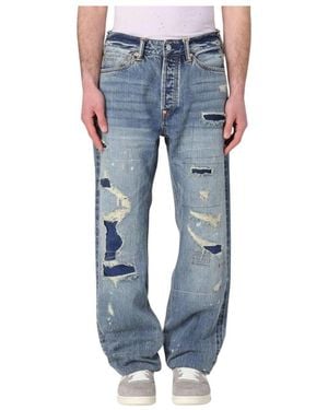 Evisu Straight Jeans - Blue