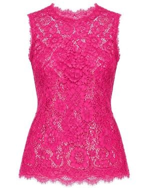 Dolce & Gabbana Sleeveless Tops - Morado