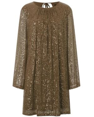 Ana Alcazar Party Dresses - Natural