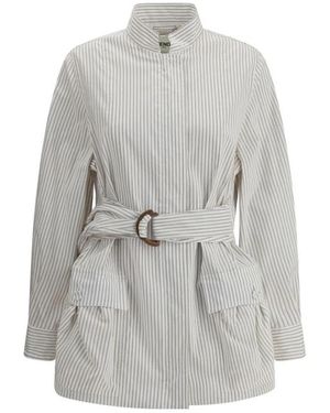 Fendi Light Jackets - Grijs