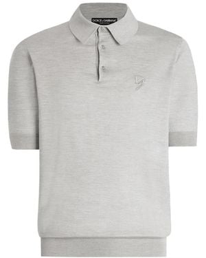 Dolce & Gabbana Polo Shirts - Gris