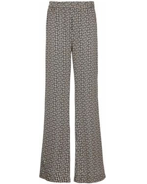 Balmain Wide Trousers - Grigio