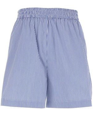 Plain Casual Shorts - Azul