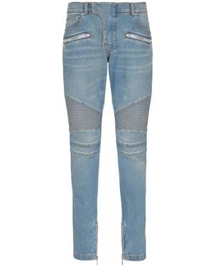 Balmain Slim-Fit Jeans - Blauw