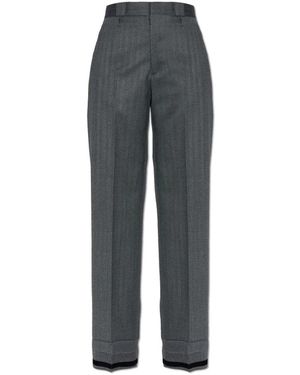 Maison Margiela Straight Trousers - Grey
