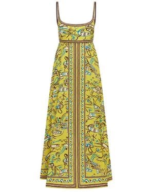 ALÉMAIS Sunset Shades Sundress - Gelb