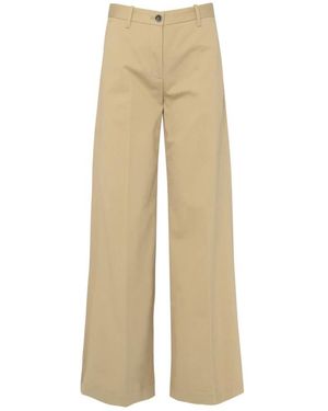 Nine:inthe:morning Wide Trousers - Natural