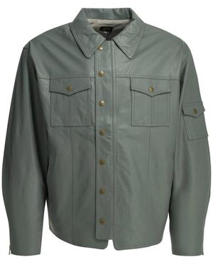 Needles Leather Jackets - Vert