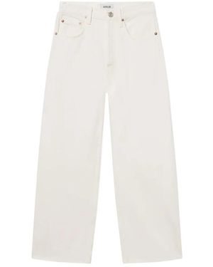 Agolde Straight Jeans - Blanco