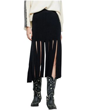 Akep Midi Skirts - Noir