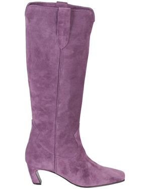 Aldo Castagna High Boots - Purple