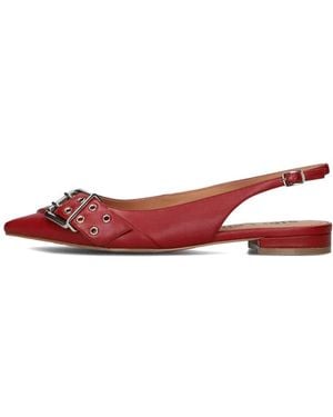 Bibi Lou Ballerina Shoes - Red