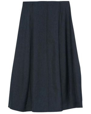 Theory Midi Skirts - Azul