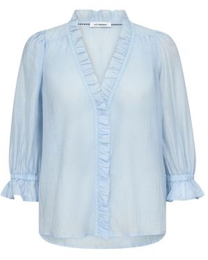 co'couture Overhemden ,Blauw ,Blouses