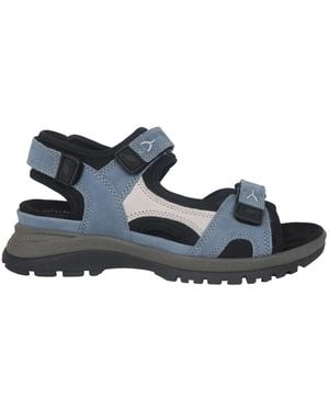 Waldläufer Flat Sandals - Azul