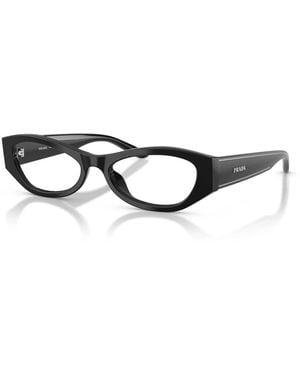 Prada Oval Optical Frame - Schwarz