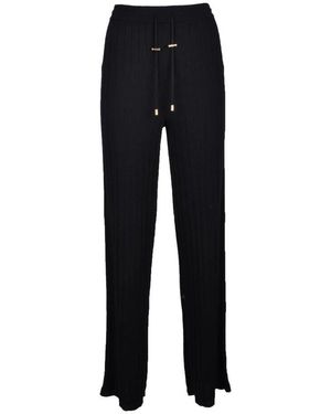 Balmain Straight Trousers - Noir