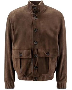 DFOUR® Bomber Jackets - Marrone