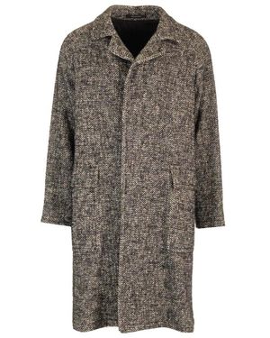 Tagliatore Single-Breasted Coats - Grigio