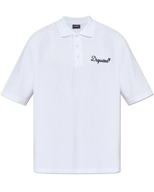 DSquared² Polo Shirts - White