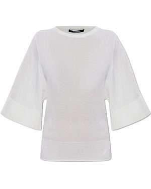 Jacquemus Round-Neck Knitwear - White