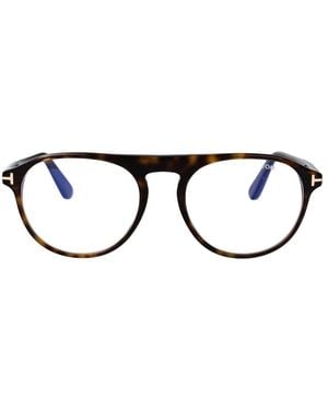 Tom Ford Pilot-Optikrahmen - Schwarz