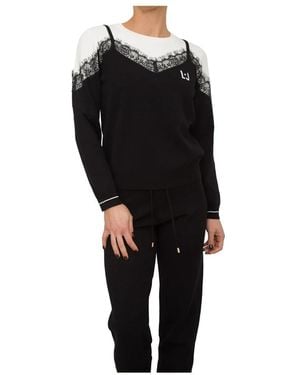 Liu Jo Round-Neck Knitwear - Negro